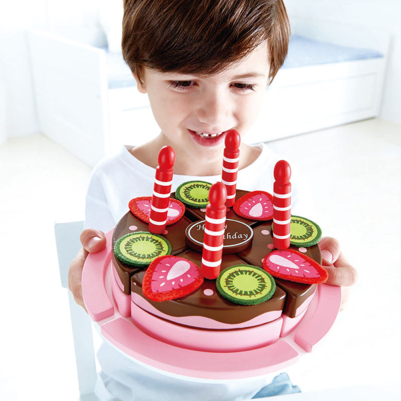 HAPE DOUBLE FLAVORED BIRTHDAY CAKE