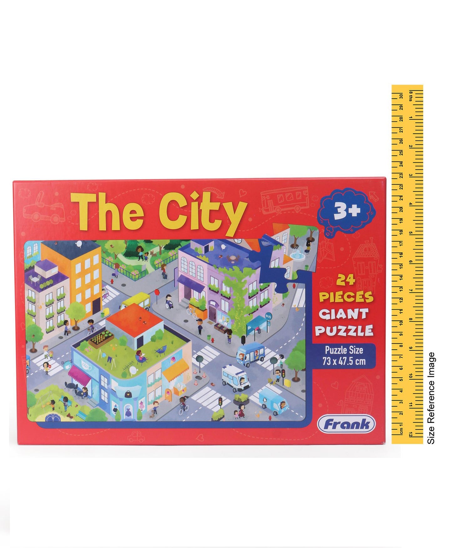 Frank The City Puzzle - 24 Pieces