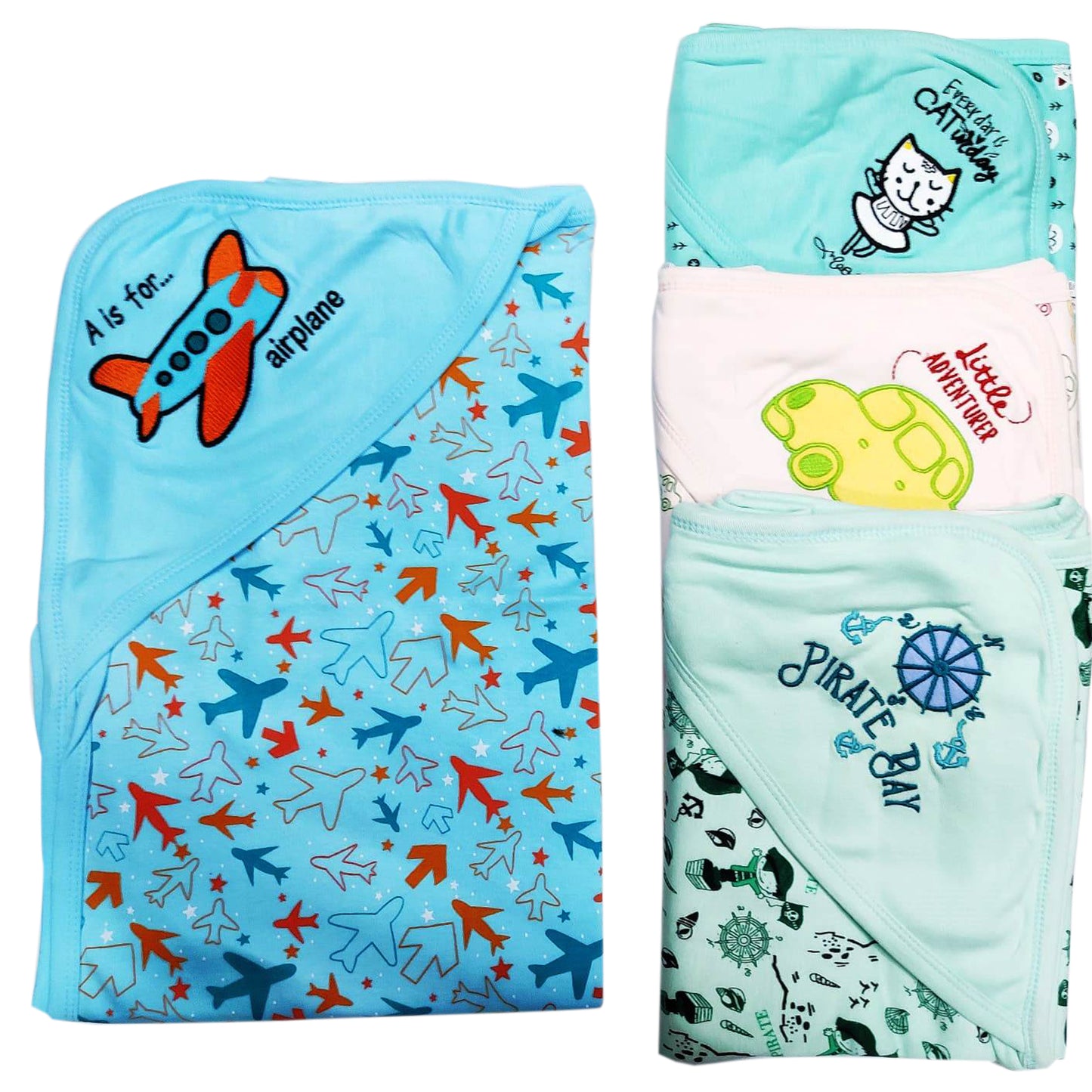 AB116_BABY WRAPPER WITH HOOD