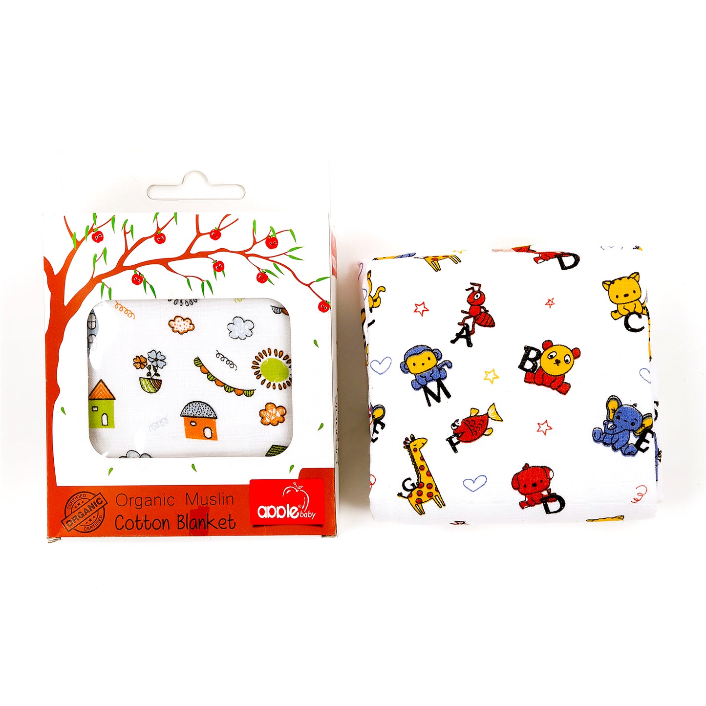 AB977_BLANKETS 3PLY MUSLIN ORG