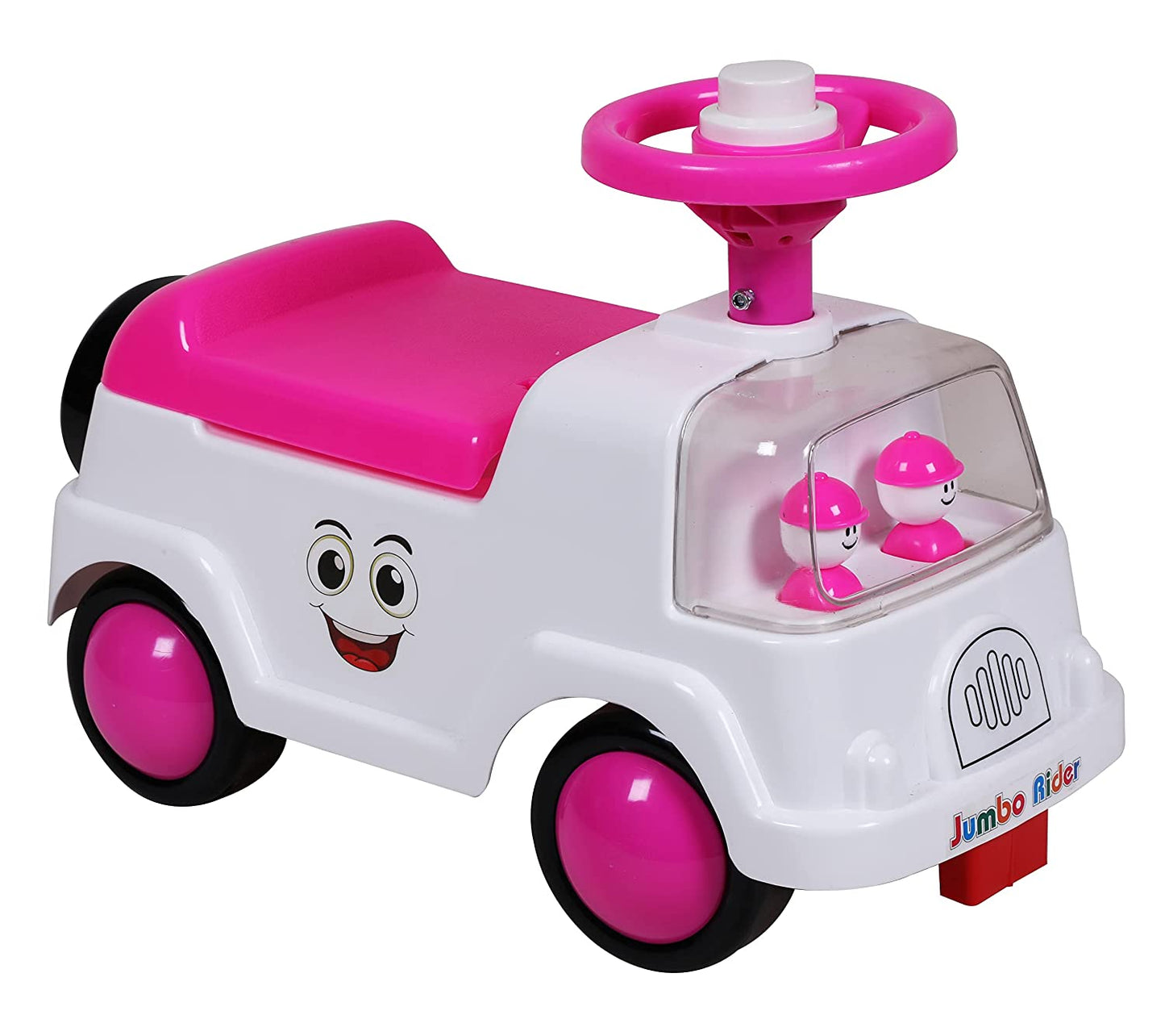 Mothertouch Jumbo Rider Ride On for Infants and Kids (Pink)