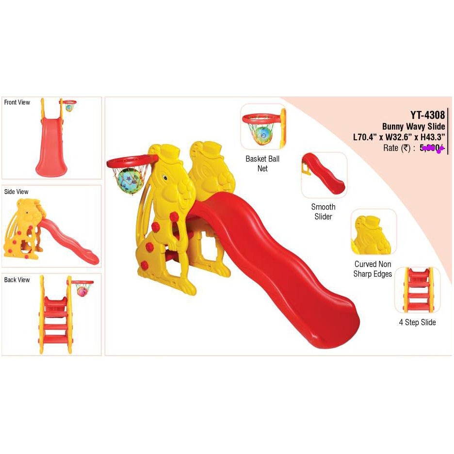 Bunny Wavy Slide YT-4308