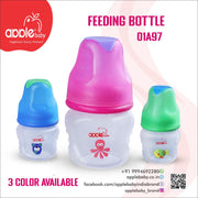 01A98_APPLE BABY FEEDING BOTTLE  4oz / 120 ML