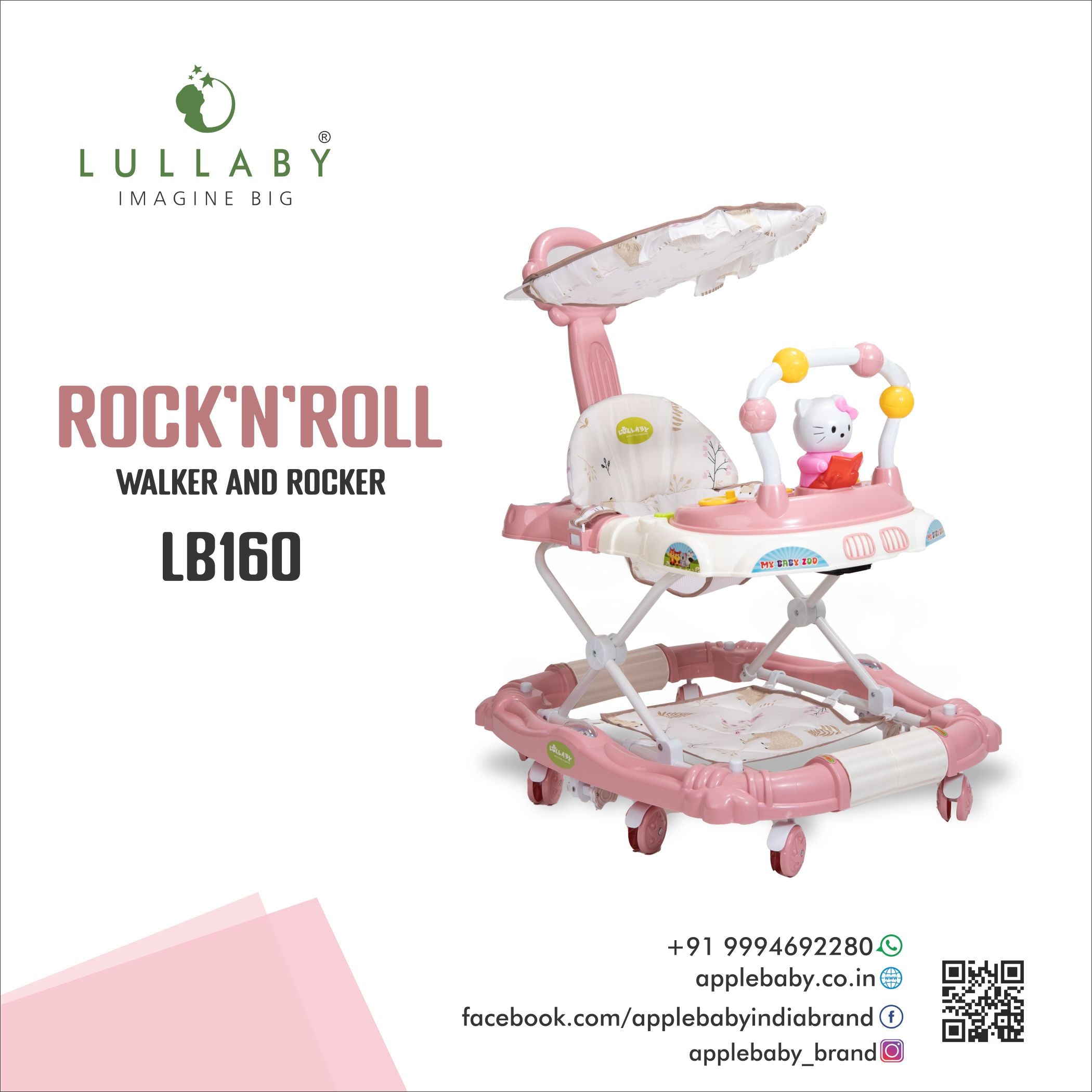 LB160 LULLABY BABY WALKER