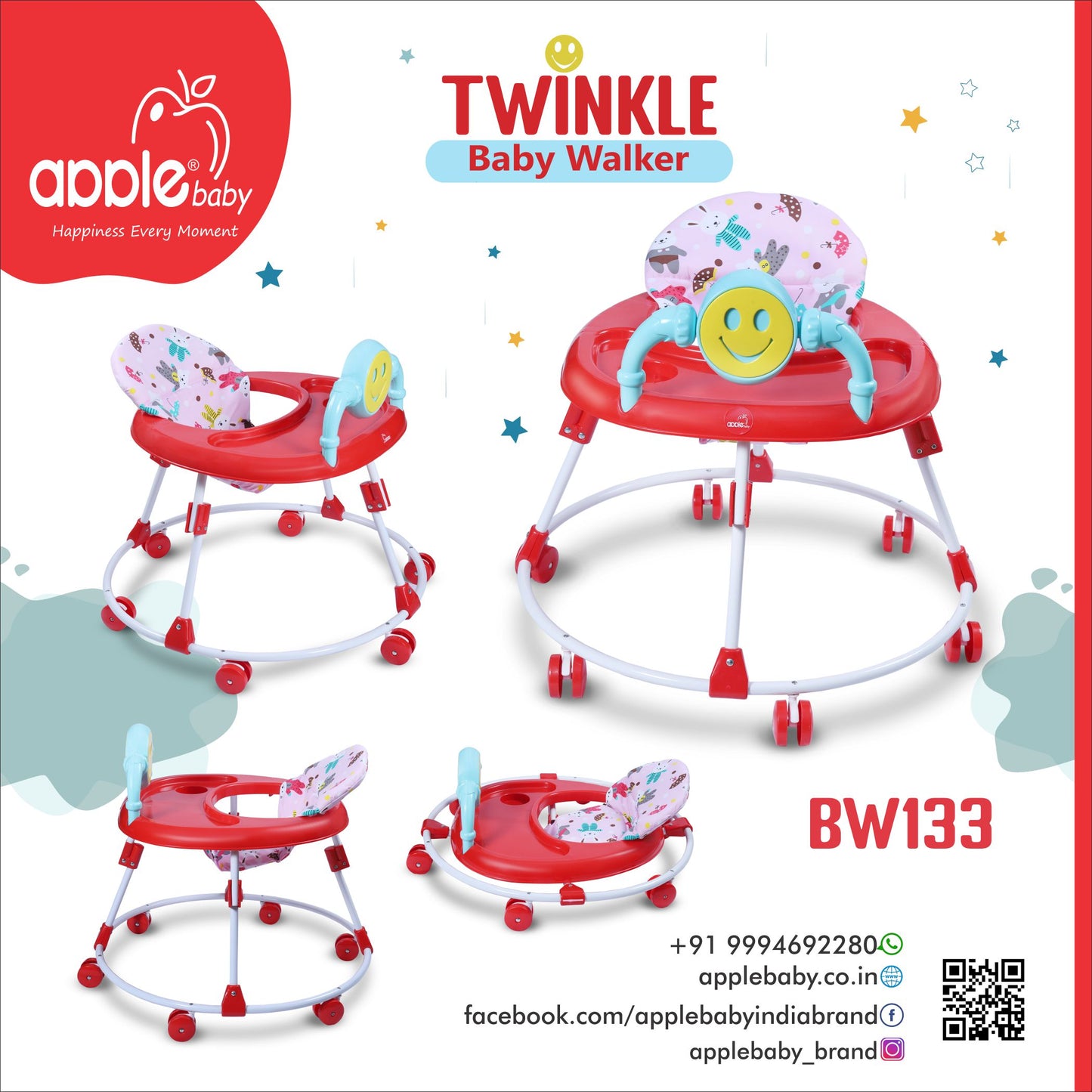 BW133_TWINKLE BABY WALKER