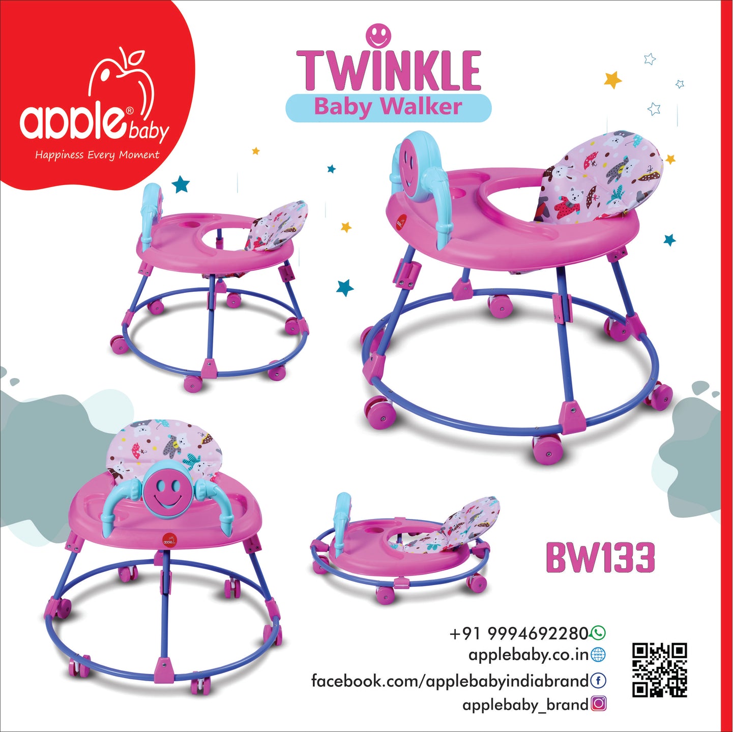 BW133_TWINKLE BABY WALKER