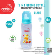 01A96-APPLE BABY FEEDING BOTTLE 8oz/250ml
