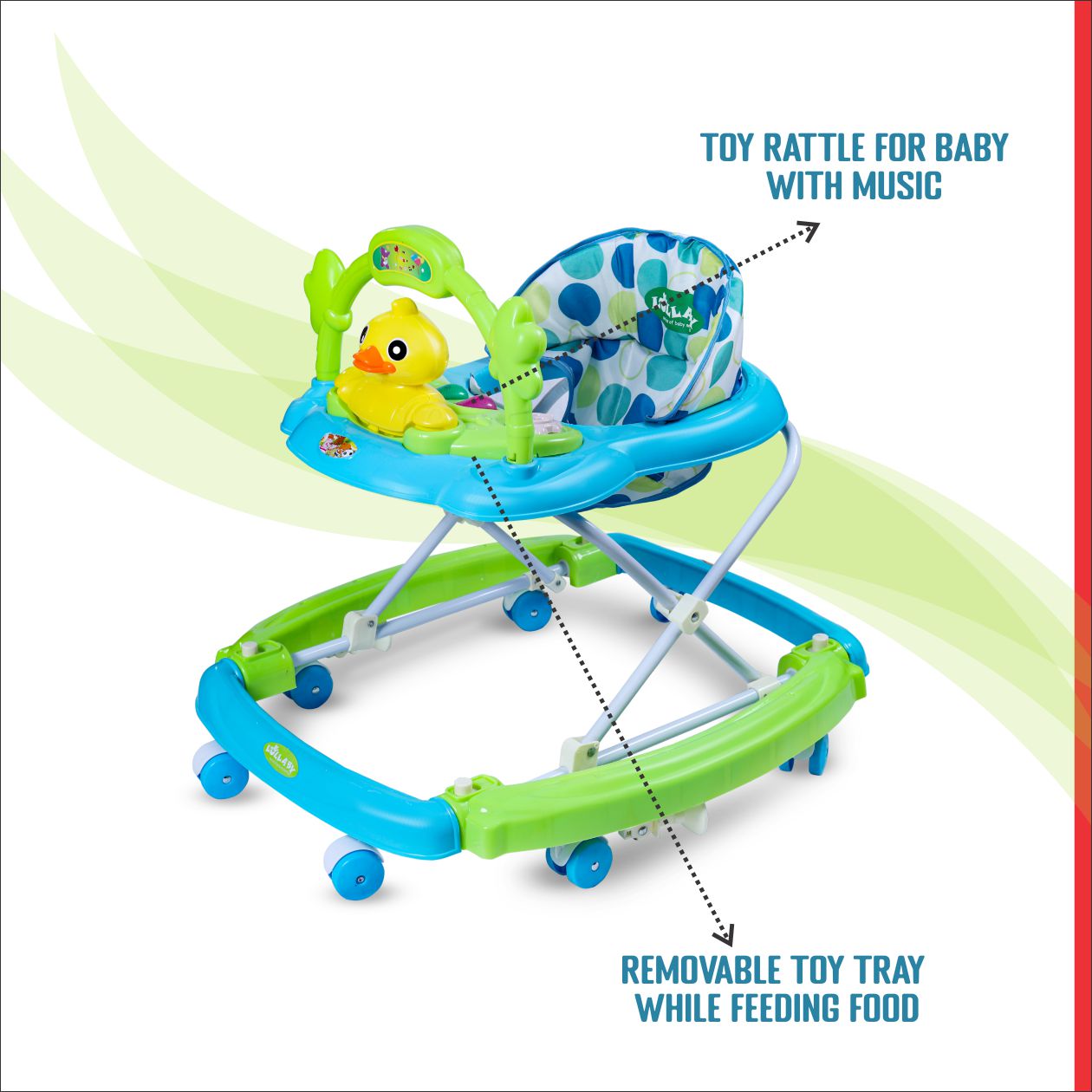 LB180 LULLABY BABY WALKER