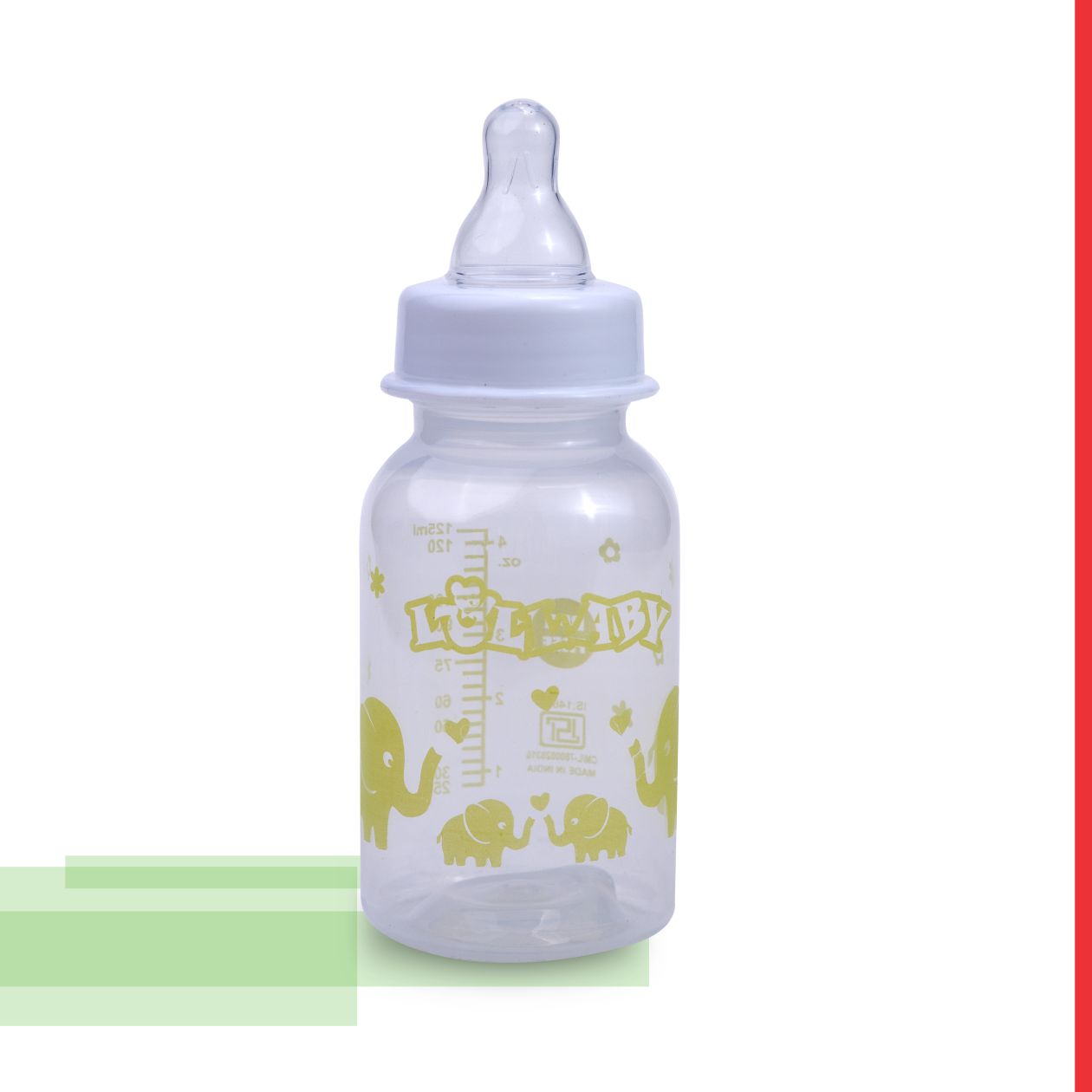 LP1001_FEEDING BOTTLE  4OZ/125ML