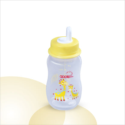 01A67_APPLE BABY BOOTS PLASTIC BOTTLE W SPOUT  4OZ\125ML