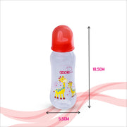 01A68_APPLE BABY BOOTS PLASTIC BOTTLE W SPOUT 8oz\ 250ML