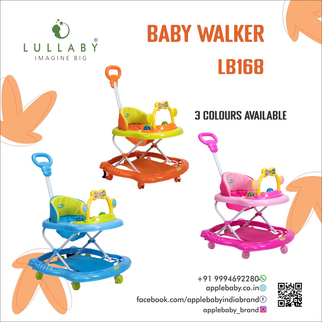 LB168_LULLABY BABY WALKER