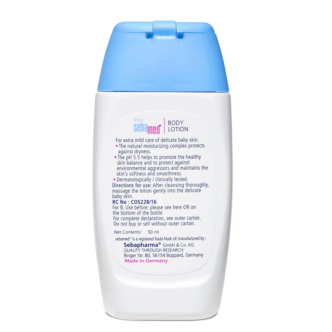 Sebamed Baby Body Lotion | pH 5.5 for Delicate Skin | With Camomile & Allantoin