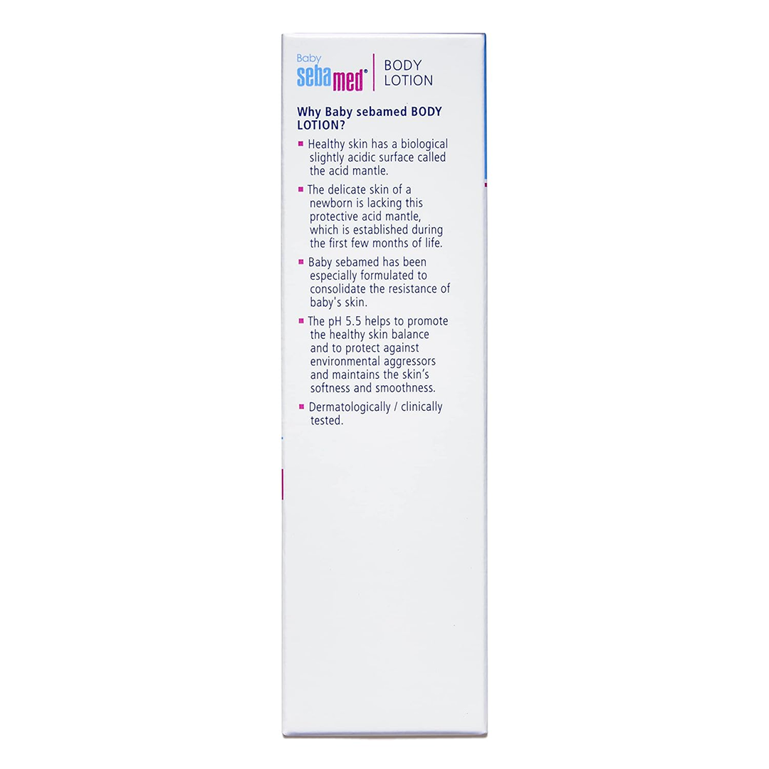 Sebamed Baby Body Lotion | pH 5.5 for Delicate Skin | With Camomile & Allantoin