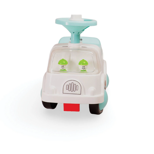 Apple Baby Mini Rider Ride-On Push Car | Compact Toddler Toy with Little Drivers | Foot-to-Floor Walker | Ages 1-3