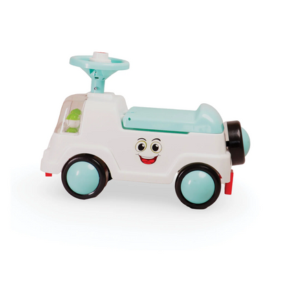 Apple Baby Mini Rider Ride-On Push Car | Compact Toddler Toy with Little Drivers | Foot-to-Floor Walker | Ages 1-3