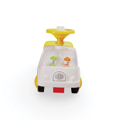Apple Baby Mini Rider Ride-On Push Car | Compact Toddler Toy with Little Drivers | Foot-to-Floor Walker | Ages 1-3
