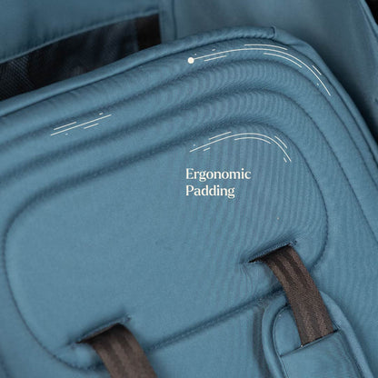 Loopie Hop Premium Baby Stroller | Travel-Friendly Compact Fold | Ages 0-4 Years | Black Charcoal