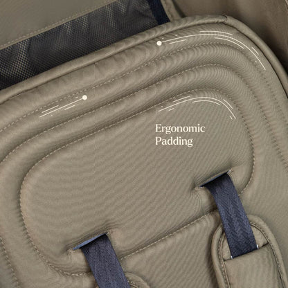 Loopie Hop Premium Baby Stroller | Travel-Friendly Compact Fold | Ages 0-4 Years | Black Charcoal