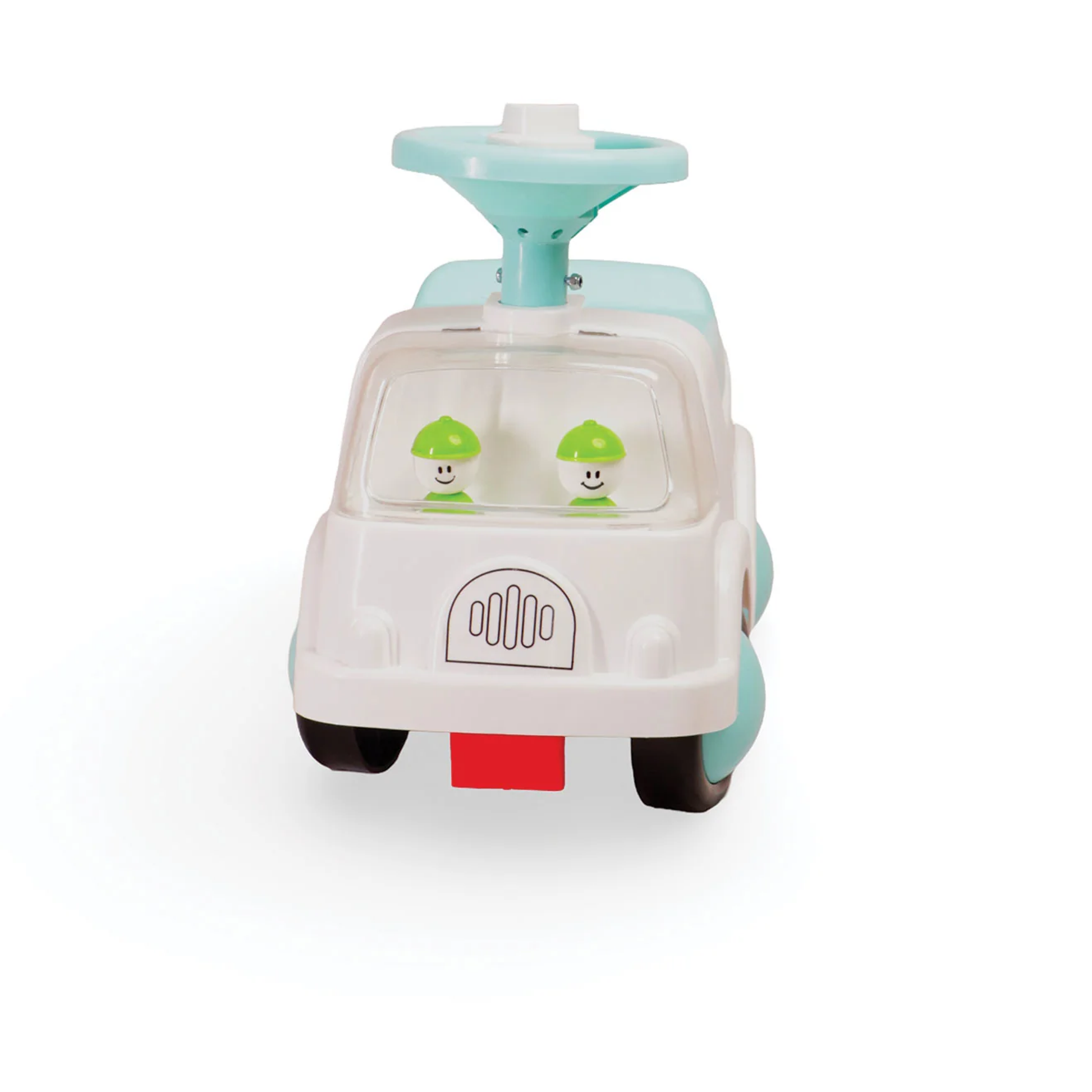 Apple Baby Mini Rider Ride - On Push Car | Compact Toddler Toy with Little Drivers | Foot - to - Floor Walker | Ages 1 - 3 Ride Ons for babies - Blue - Bouncing Baby
