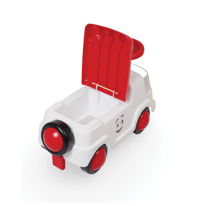 Apple Baby Mini Rider Ride - On Push Car | Compact Toddler Toy with Little Drivers | Foot - to - Floor Walker | Ages 1 - 3 Ride Ons for babies - Red - Bouncing Baby