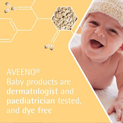 Aveeno Baby Daily Care Moisturising Lotion | Prebiotic Colloidal Oatmeal | Unscented & For Sensitive Skin Baby Lotions for babies - 150ml - Bouncing Baby