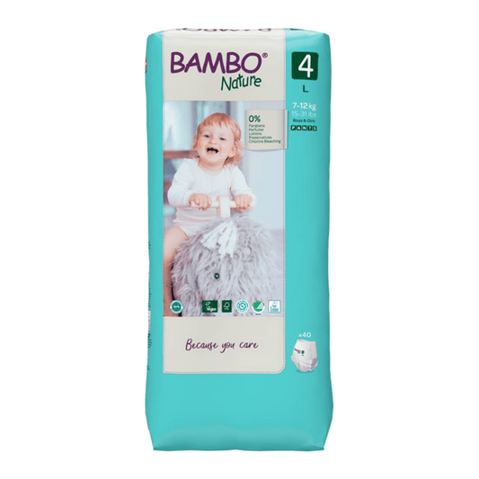 Bambo Nature Eco - Friendly Diaper Pants Diaper Pants for babies - 4 - Bouncing Baby