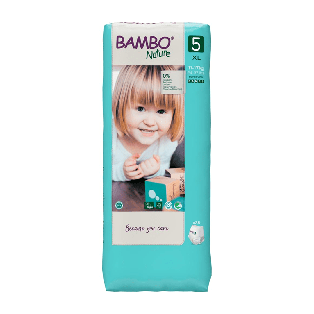 Bambo Nature Eco - Friendly Diaper Pants Diaper Pants for babies - 5 - Bouncing Baby