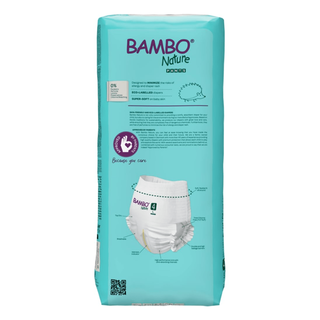 Bambo Nature Eco - Friendly Diaper Pants Diaper Pants for babies - 6 - Bouncing Baby