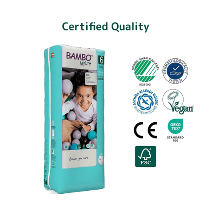 Bambo Nature Eco - Friendly Diaper Pants Diaper Pants for babies - 6 - Bouncing Baby