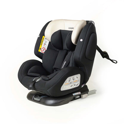 Loopie Lap Convertible Baby Car Seat | ISOFIX Installation | Rear & Forward Facing Baby Gear for babies - Bouncing Baby