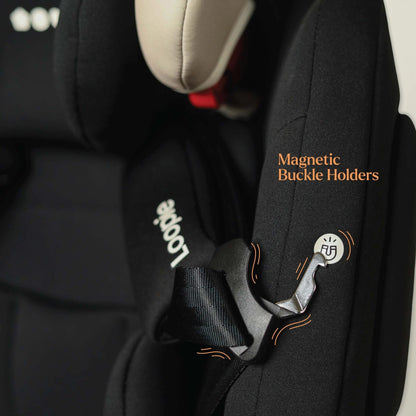 Loopie Lap Convertible Baby Car Seat | ISOFIX Installation | Rear & Forward Facing Baby Gear for babies - Bouncing Baby