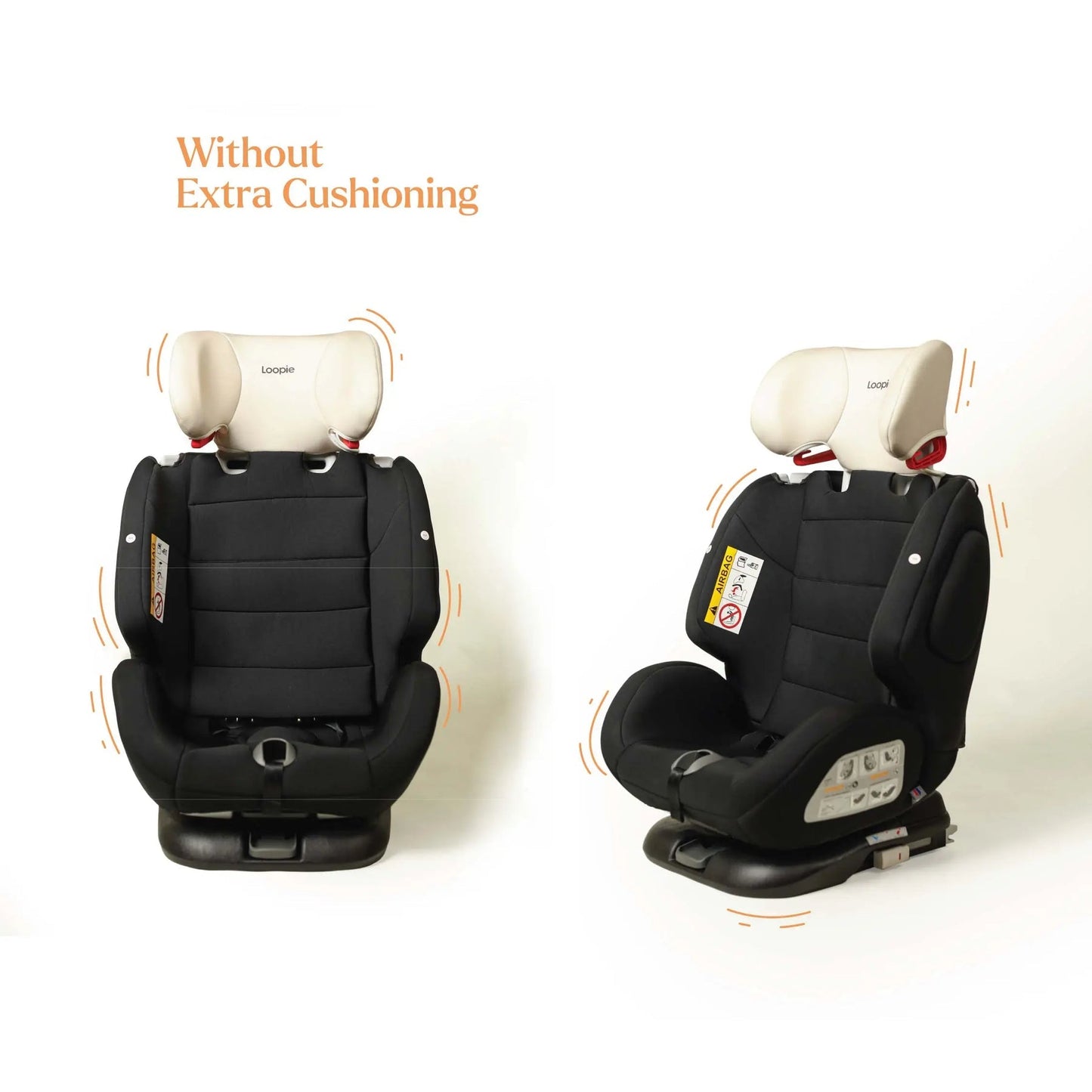 Loopie Lap Convertible Baby Car Seat | ISOFIX Installation | Rear & Forward Facing Baby Gear for babies - Bouncing Baby