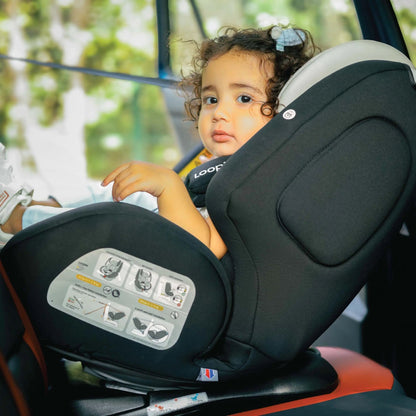 Loopie Lap Convertible Baby Car Seat | ISOFIX Installation | Rear & Forward Facing Baby Gear for babies - Bouncing Baby