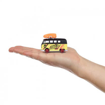 Majorette Volkswagen The Originals Gift Pack | 5 Die - Cast Cars | VW Beetle & T1 Bus | Vintage Surf Edition Die - Cast Toys for babies - Bouncing Baby