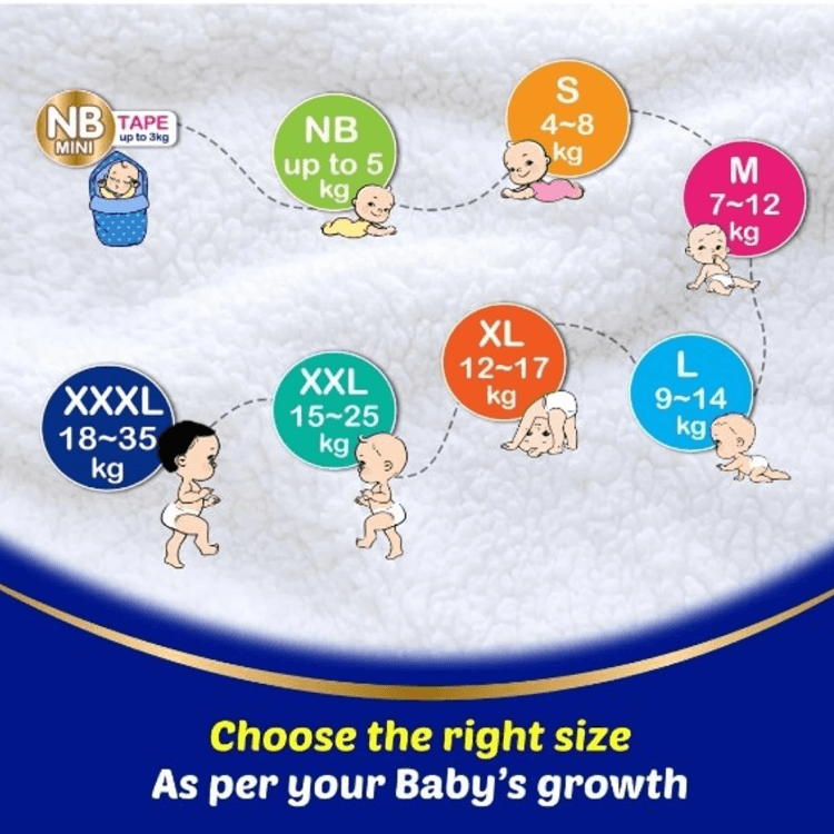 MamyPoko Pants Extra Absorb Baby Diapers | Up to 12 Hours Protection | Pant - Style Diapers Diaper Pants for babies - L - Bouncing Baby