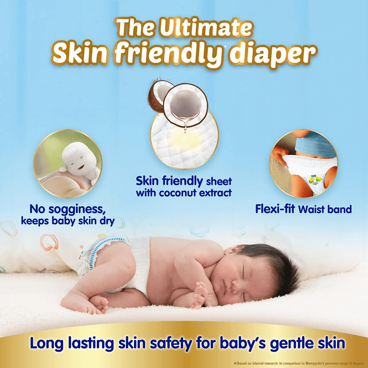 MamyPoko Pants Extra Absorb Baby Diapers | Up to 12 Hours Protection | Pant - Style Diapers Diaper Pants for babies - XXL - Bouncing Baby