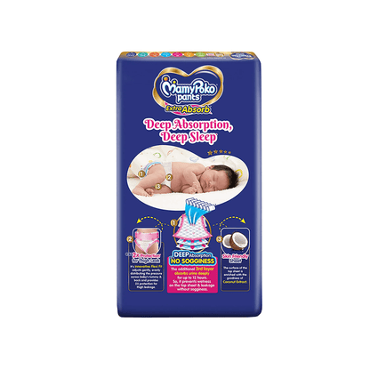 MamyPoko Pants Extra Absorb Baby Diapers | Up to 12 Hours Protection | Pant - Style Diapers Diaper Pants for babies - XXL - Bouncing Baby