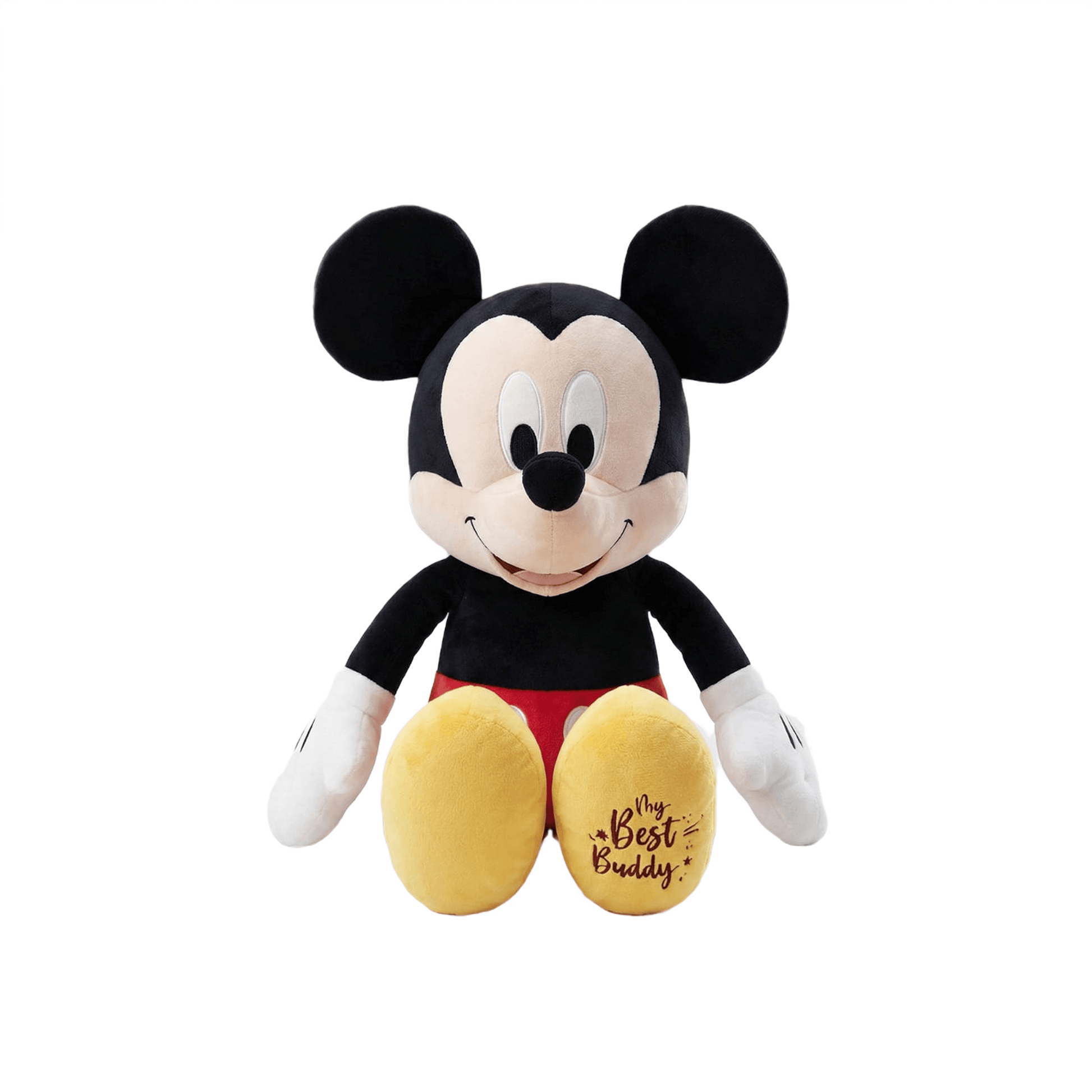 Mickey Mouse Soft Toy | "My Best Buddy" Edition | Classic Disney Plush | Stuffed Animal Soft Toys for babies - Bouncing Baby