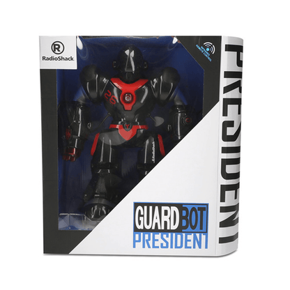 RadioShack Guard Bot President 1 | Infrared RC Robot | Programmable, Battle Mode & Gripper Arm Remote Control Toys for babies - Bouncing Baby