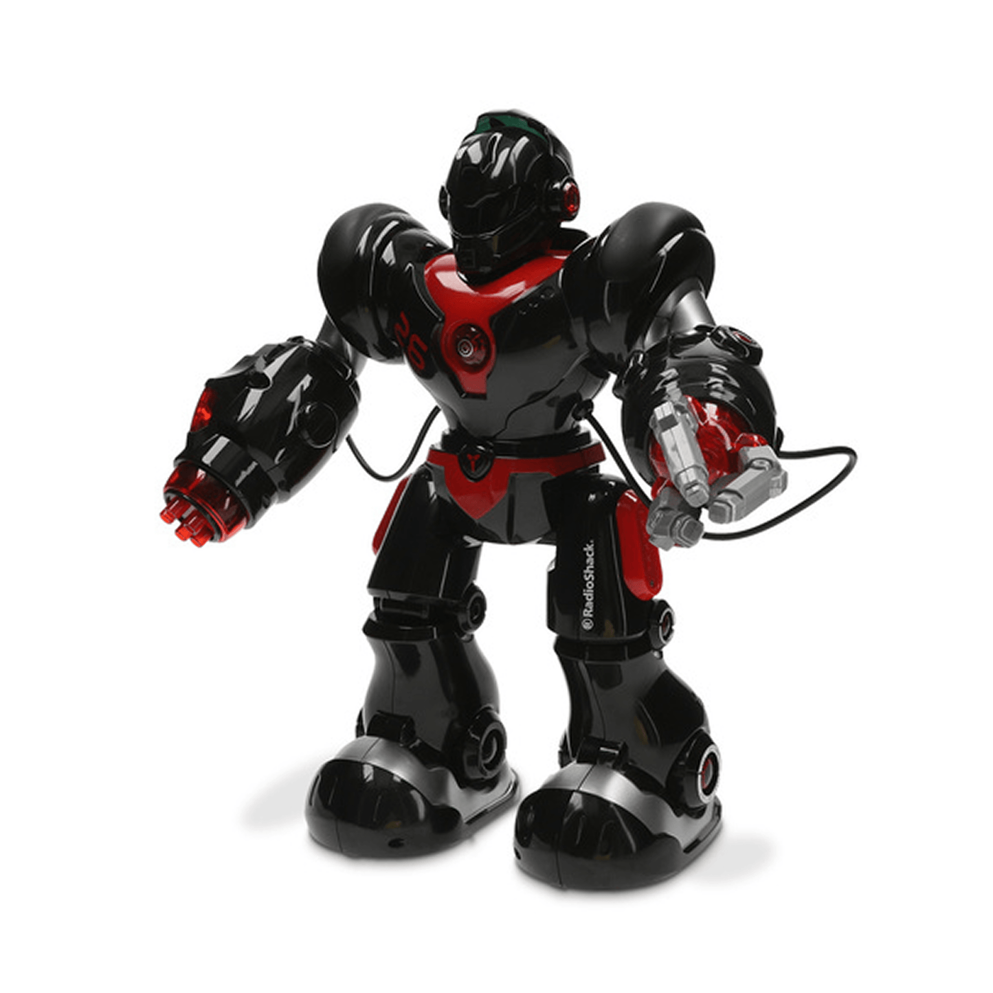 RadioShack Guard Bot President 1 | Infrared RC Robot | Programmable, Battle Mode & Gripper Arm Remote Control Toys for babies - Bouncing Baby
