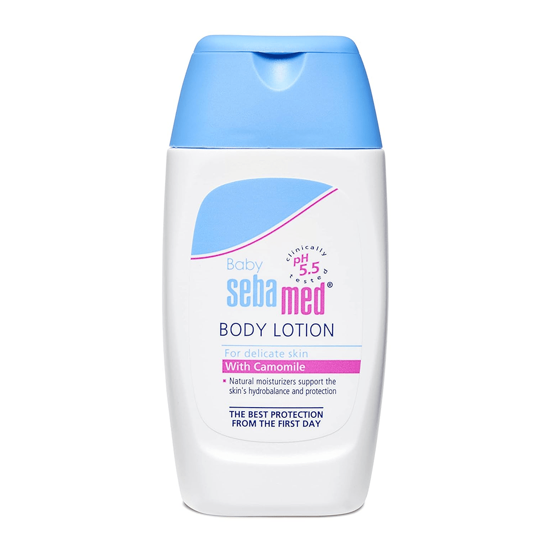 Sebamed Baby Body Lotion | pH 5.5 for Delicate Skin | With Camomile & Allantoin Baby Lotions for babies - 50ml - Bouncing Baby