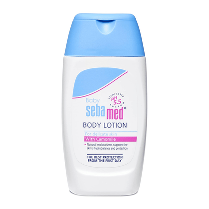 Sebamed Baby Body Lotion | pH 5.5 for Delicate Skin | With Camomile & Allantoin Baby Lotions for babies - 50ml - Bouncing Baby