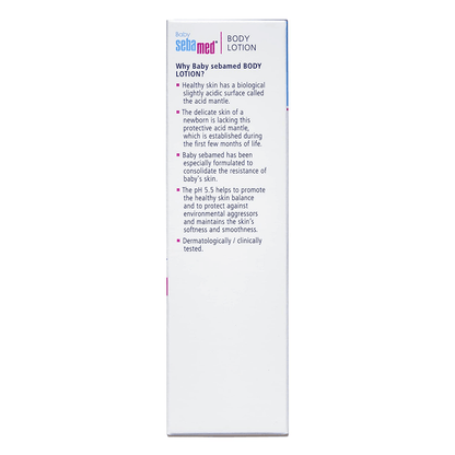 Sebamed Baby Body Lotion | pH 5.5 for Delicate Skin | With Camomile & Allantoin Baby Lotions for babies - 50ml - Bouncing Baby