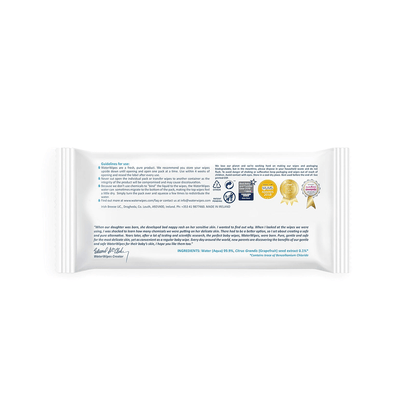 WaterWipes Original Baby Wipes | 99.9% Water | For Sensitive Newborn Skin | 60 Wipes Baby Wipes for babies - Bouncing Baby