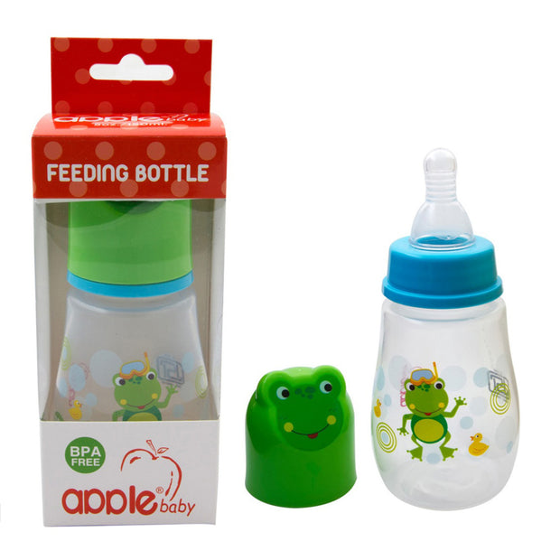BOTTLE W SILICONE NIPPLE