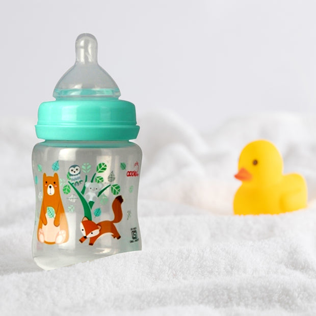 BOTTLE W SILICONE NIPPLE_01A83