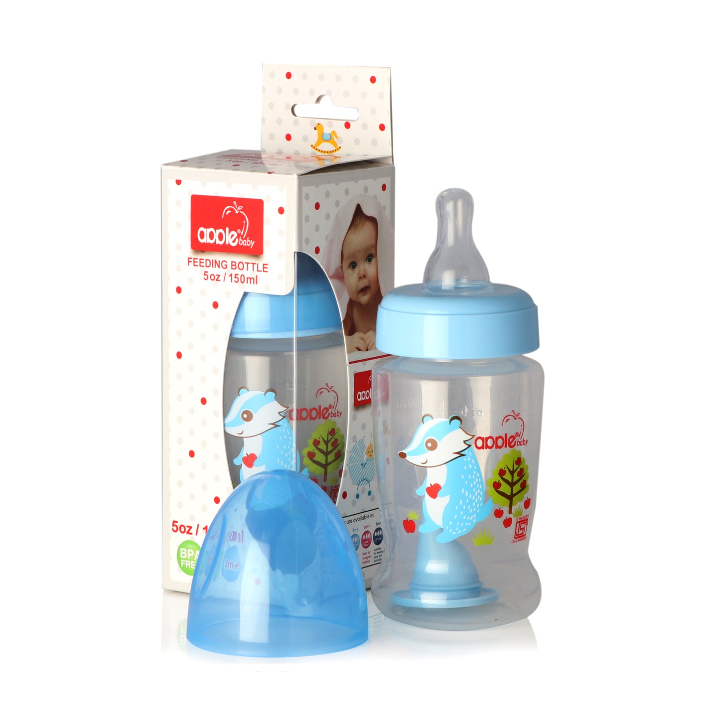 BOTTLE W SILICONE NIPPLE_01A84