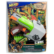 Nerf Zombie Strike Sidestrike Blaster, Holster with Belt Clip, and 6 Official Nerf Zombie Strike Elite Darts - for Kids, Teens, Adults