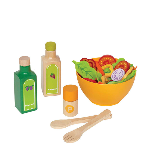 Hape - Wooden Garden Salad Supermarket & Food Playsets for Kids age 3Y+